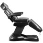Electric cosmetologist chair LUX, black