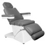 Elektrinė kosmetologo kėdė su 5 varikliais AZZURRO 878, pilka