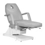 Electric cosmetologist chair with 1 motor SOFT, gray