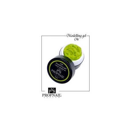 PNS gēla plastilīns Light Green 004, 8 ml