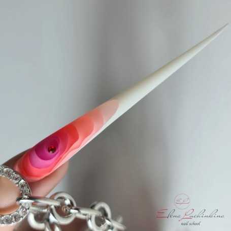 Nail extension courses - 3D rose
