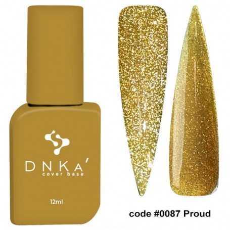 DNKA spalvotas nagų pagrindas (bazė) Proud 087, 12 ml
