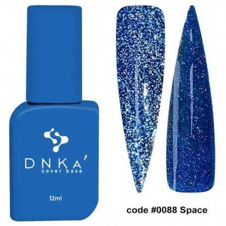 DNKA spalvotas nagų pagrindas (bazė) Space 088, 12 ml
