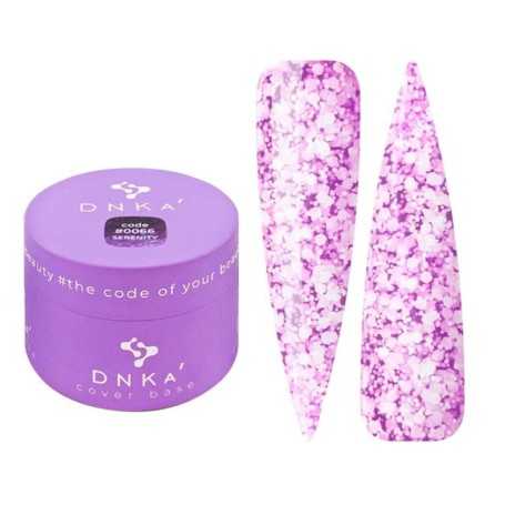 0066 DNKa Cover Base 30 ml (сиреневый с многоугольниками)