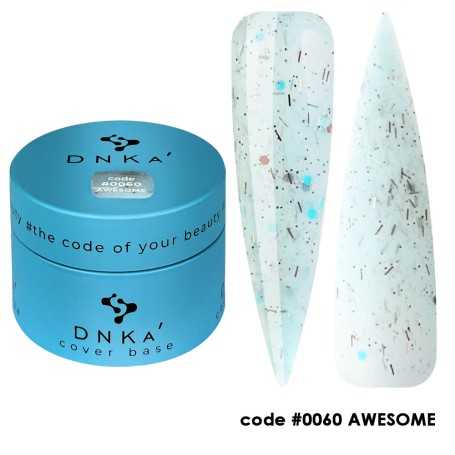 0060 DNKa dangos bazė 30 ml (šviesiai mėlyna su derva)