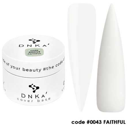 0043 DNKa Cover Base 30 ml (молочный белый)