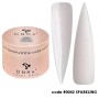 0042 DNKa Cover Base 30 ml (šalta, pieniškai rožinė su blizgučiais)