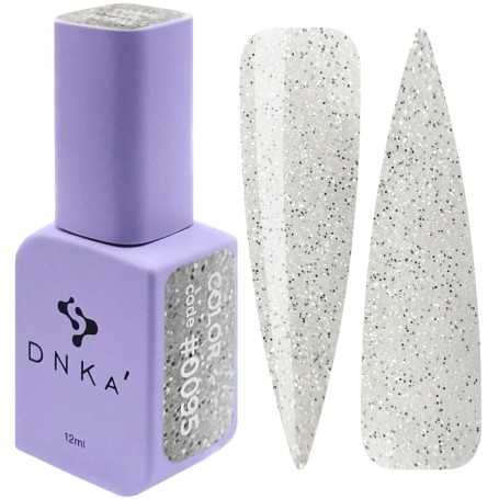 DNKa Gel Nail Polish 0095 (silver with glitter), 12 ml