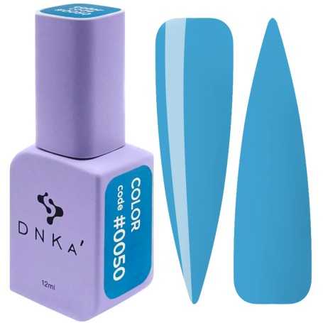 DNKa Gel Nail Polish 0050 (blue, enamel), 12 ml