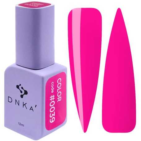 DNKa Gel Nail Polish 0039 (raspberry, enamel), 12 ml