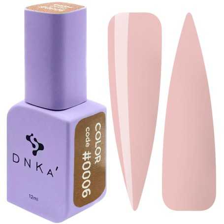 DNKa Gel Nail Polish 0006 (cocoa, enamel), 12 ml