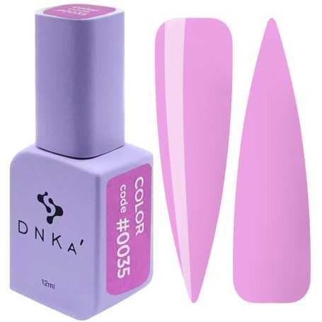 DNKa Gel Nail Polish 0035 (lilac, enamel), 12 ml