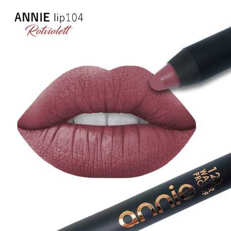 ANNIE vandeniui atsparus lūpų pieštukas lip 104