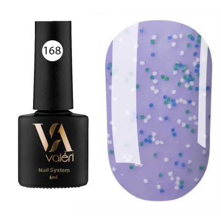 168 UV gelinis lakas VALERI 6ml