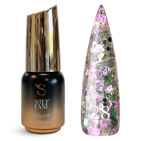 Steffani shine гель лак 028 5мл