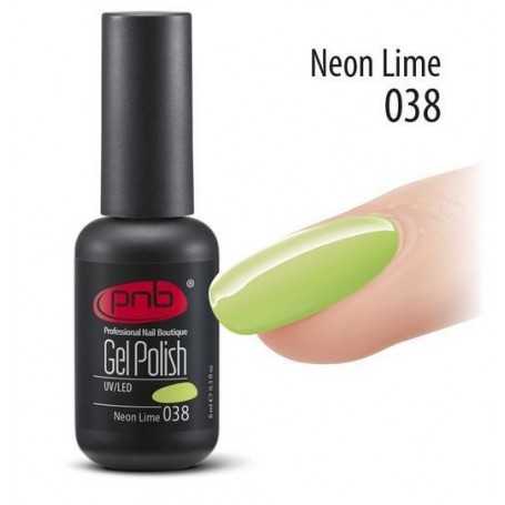 PNB gelinis lakas Neon Lime 038, 8 ml