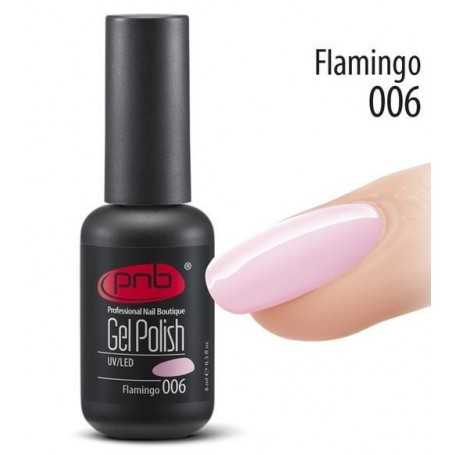 PNB gel polish Flamingo 006, 8 ml