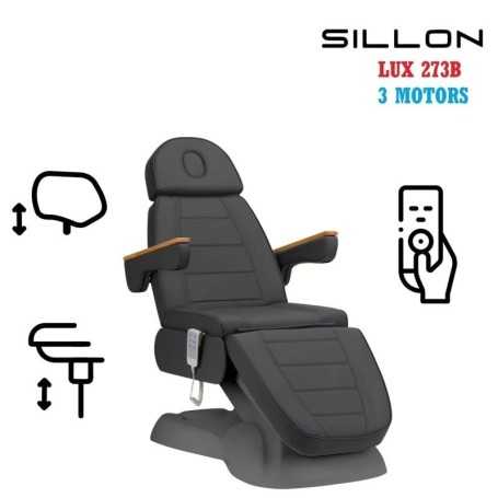 Sillon Lux 273B Crossticet Cosmetic, 3 Motor, Gris