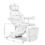 С подогревом Электро косметологическое кресло SILLON CLASSIC, 3 мотора, второе издание белое