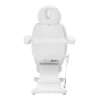 Sedia da cosmetologia elettrica Sillon classica, 3 motore, bianco