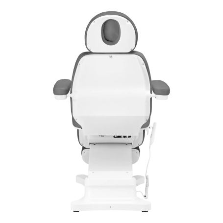 Cadeira cosmética elétrica Sillon clássico, 3 motor, cinza