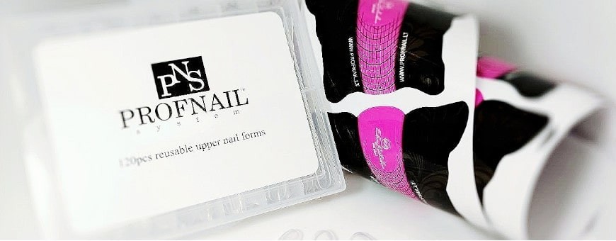 Nail extension forms, manicure tools | Nailschool.lt