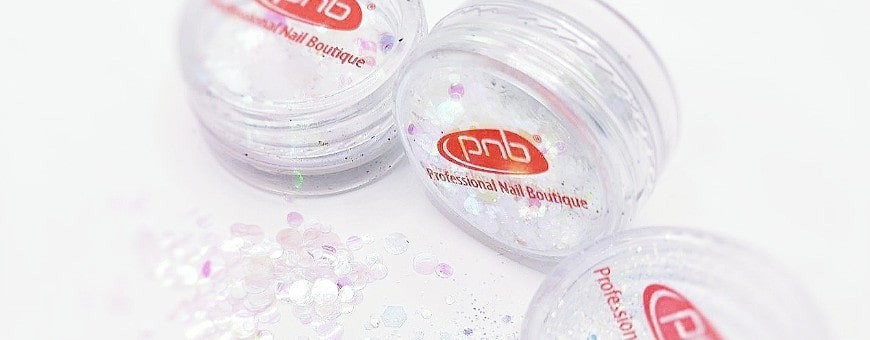 Glitter Galaxy Glitter, decoro unghie | https://nailschool.lt/it/
