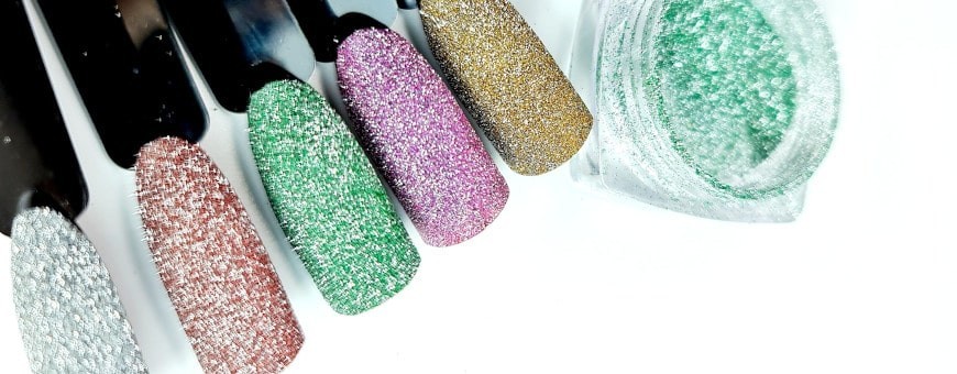 Luminous pigments for nails PNS, manicure products | https://nailschool.lt/en/